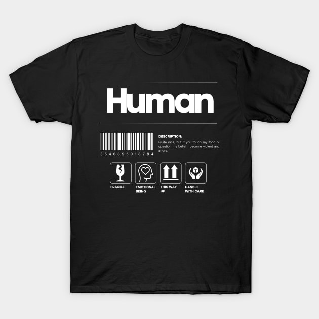 Human ingredients T-Shirt by oliverze